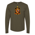 Men's Spain National Soccer Team Long Sleeve T-Shirt