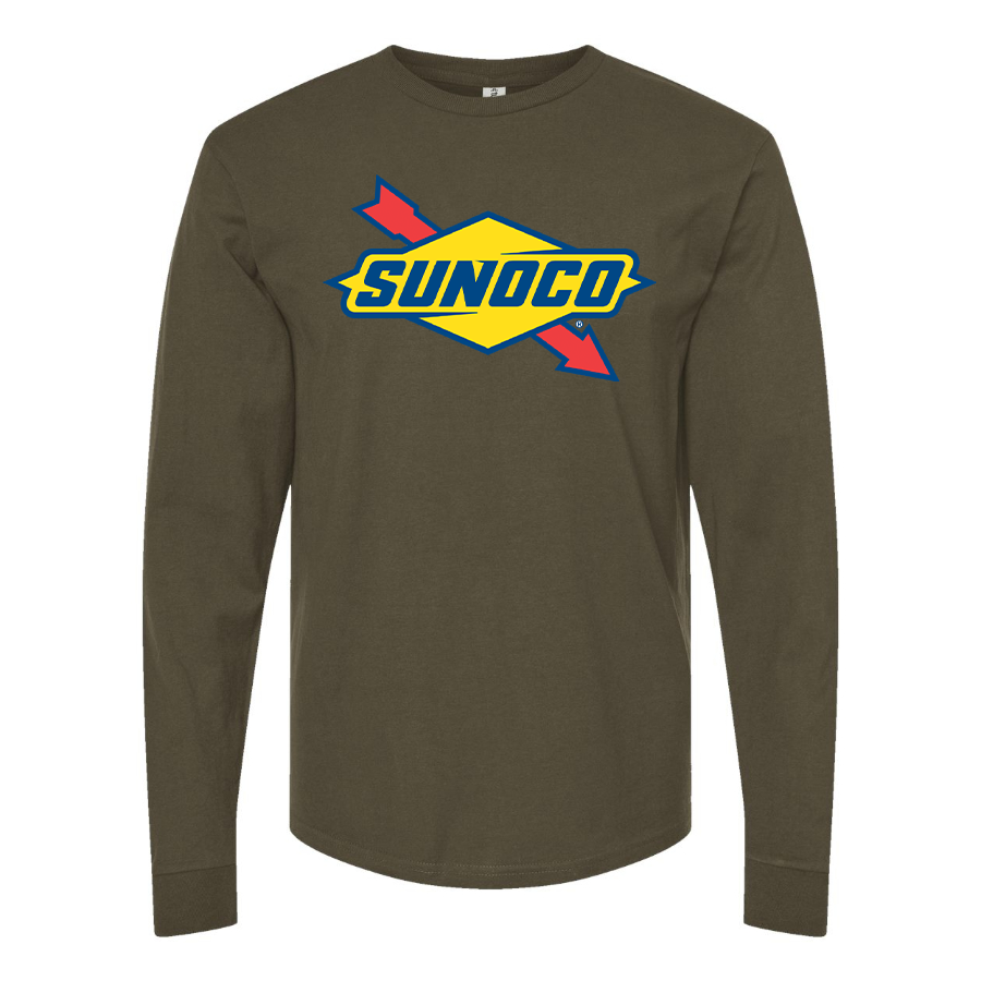 Men's Sunoco Gas Station Long Sleeve T-Shirt