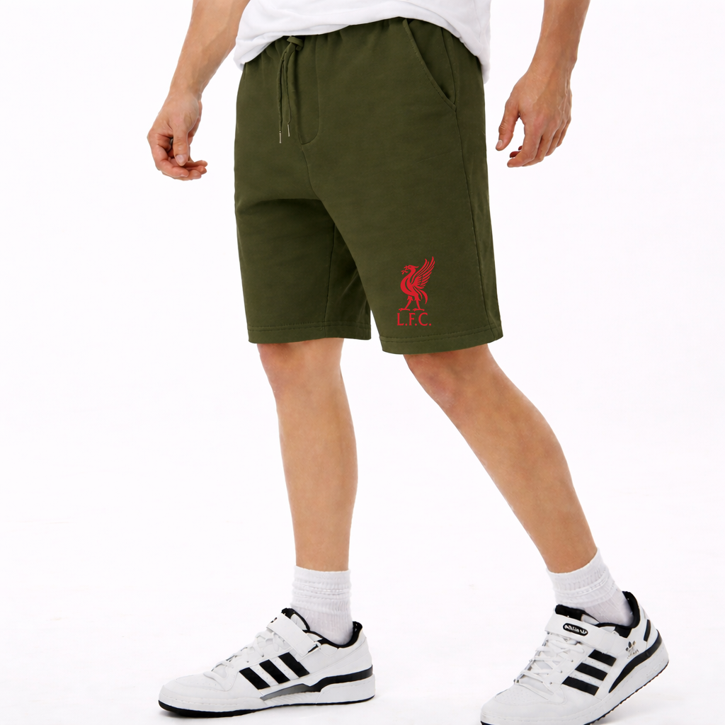 Men's Liverpool L.F.C.  Soccer Athletic Fleece Shorts