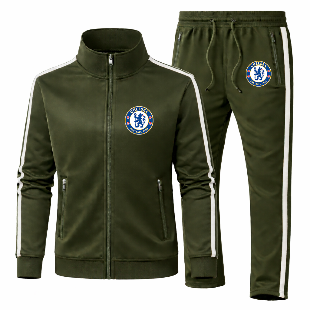 Men's Chelsea Soccer Logo Dry-Fit TrackSuit