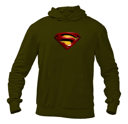 Men's Superman Superhero Pullover Hoodie