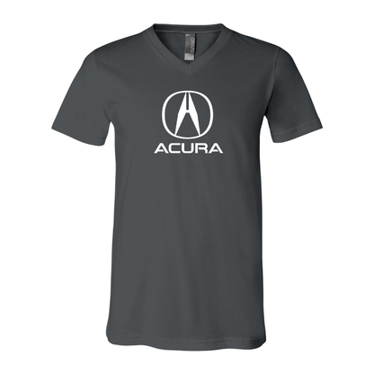 Men’s Acura Car - BELLA + CANVAS - Jersey V-Neck Tee - 3005