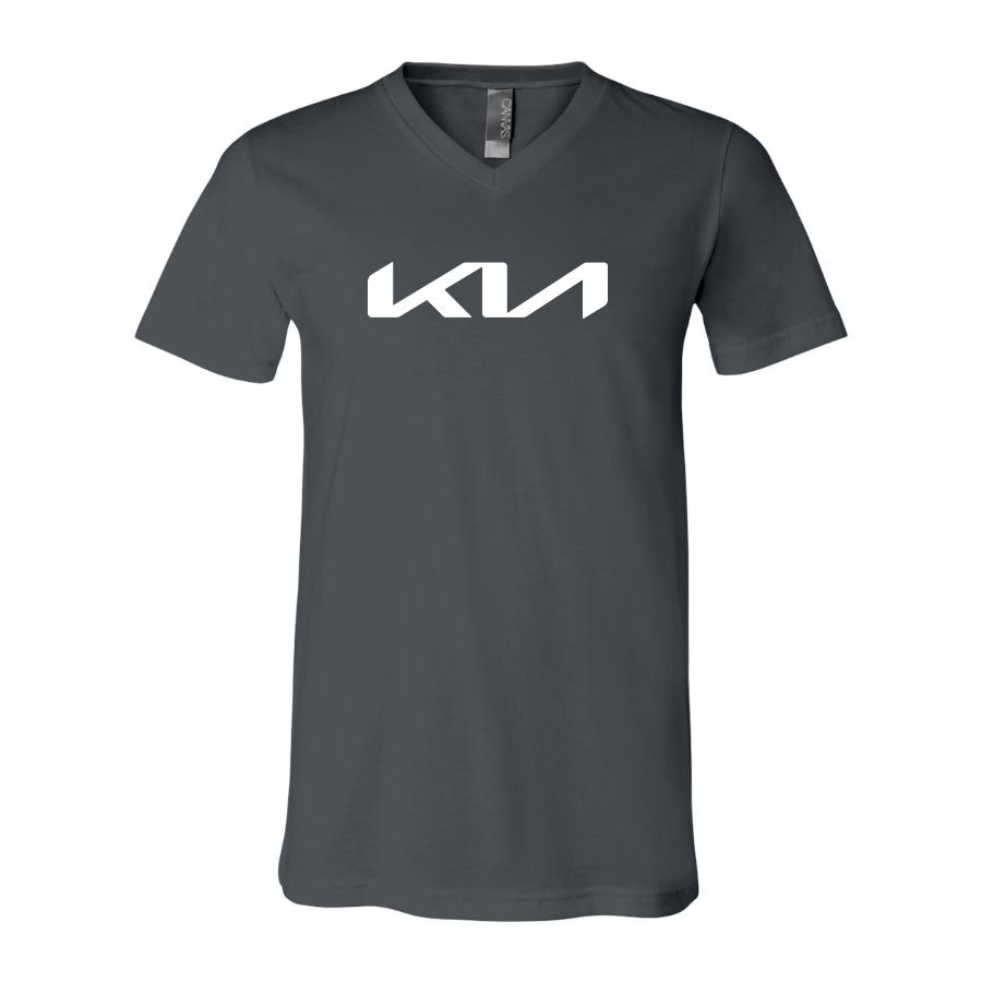 Men’s Kia Car - BELLA + CANVAS - Jersey V-Neck Tee - 3005