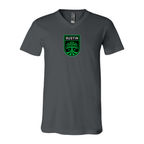 Men’s Austin FC - BELLA + CANVAS - Jersey V-Neck Tee - 3005