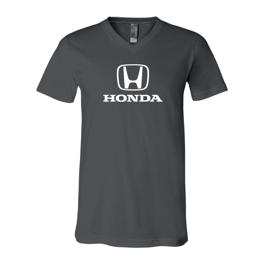 Men’s Honda Motorsport - BELLA + CANVAS - Jersey V-Neck Tee - 3005