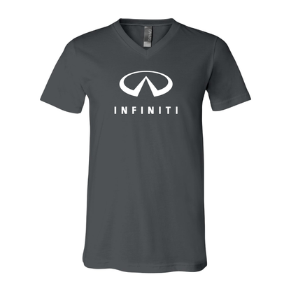 Men’s Infiniti Luxury Car - BELLA + CANVAS - Jersey V-Neck Tee - 3005