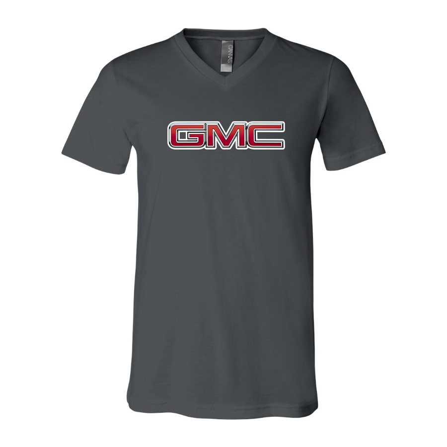 Men’s GMC Car - BELLA + CANVAS - Jersey V-Neck Tee - 3005