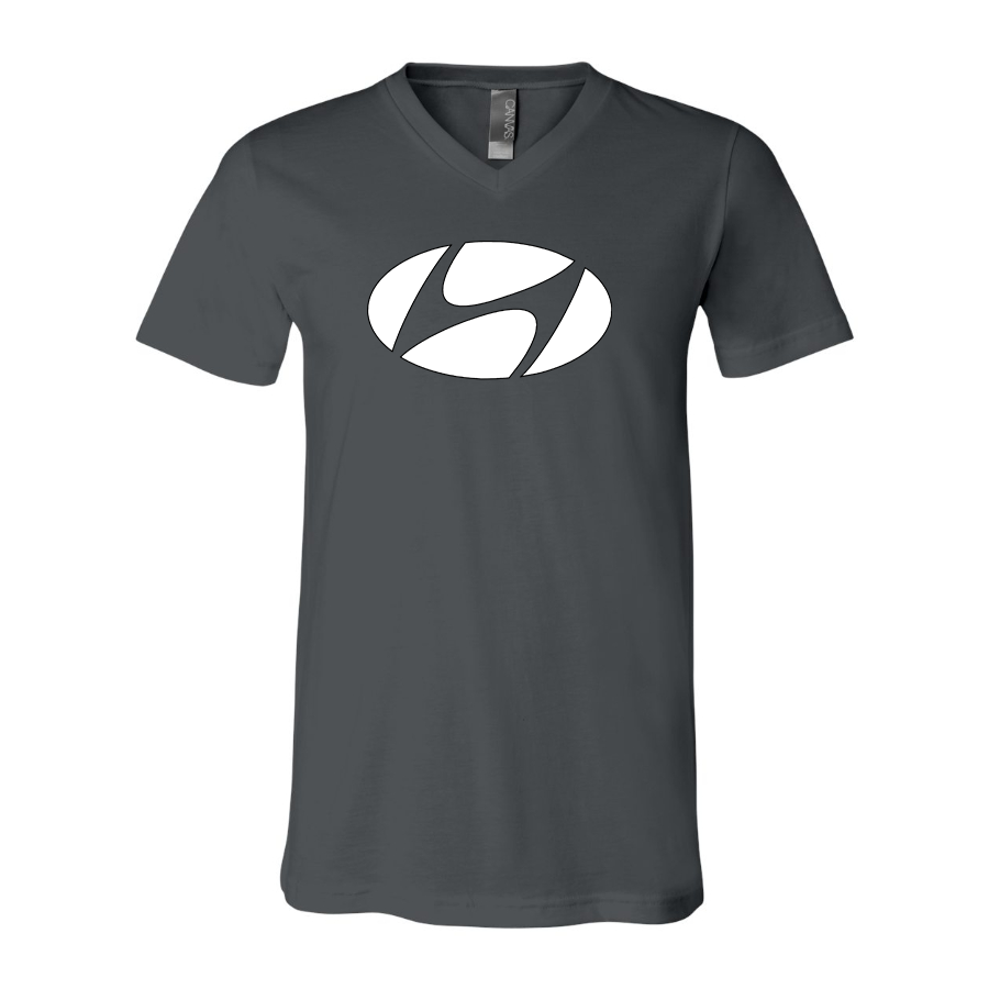 Men’s Hyundai Car NEW- BELLA + CANVAS - Jersey V-Neck Tee - 3005