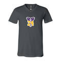 Men's  Kobe Bryant Mamba 24 - BELLA + CANVAS - Jersey V-Neck Tee - 3005