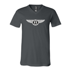 Men’s Bentley Car - BELLA + CANVAS - Jersey V-Neck Tee - 3005