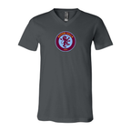 Men's Aston Villa - BELLA + CANVAS - Jersey V-Neck Tee - 3005