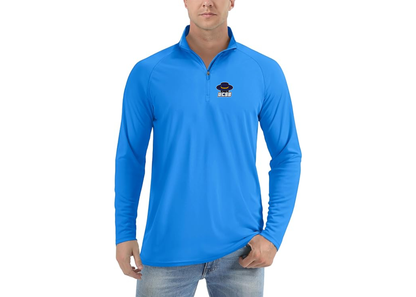Men's UCSB Gauchos Lightweight Quarter-Zip Athletic Shirt Long Sleeve Performance Wear