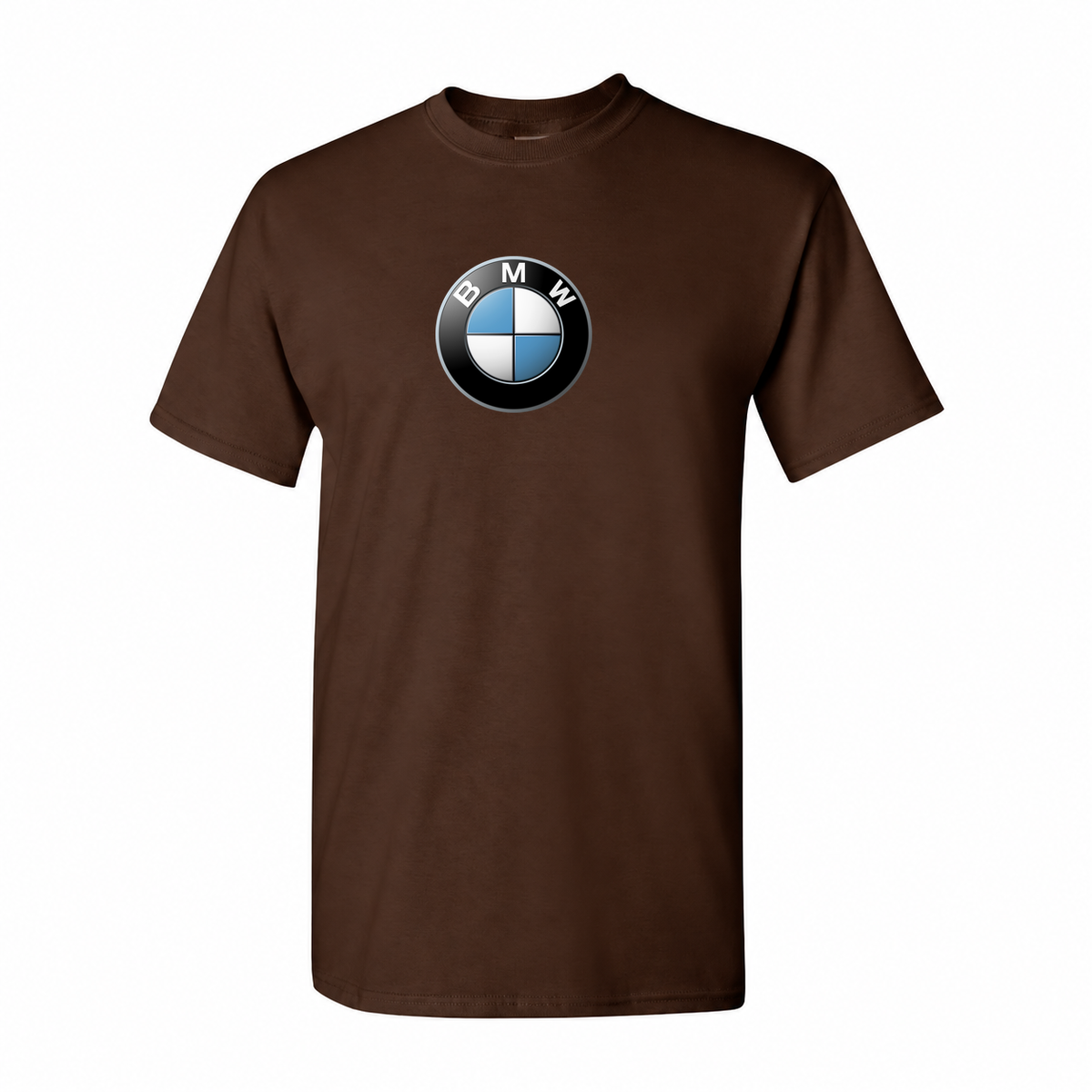 Men's BMW Car Cotton T-Shirt | Color: Dark Brown | Original artwork