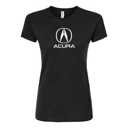 Women’s Acura Car Round Neck T-Shirt