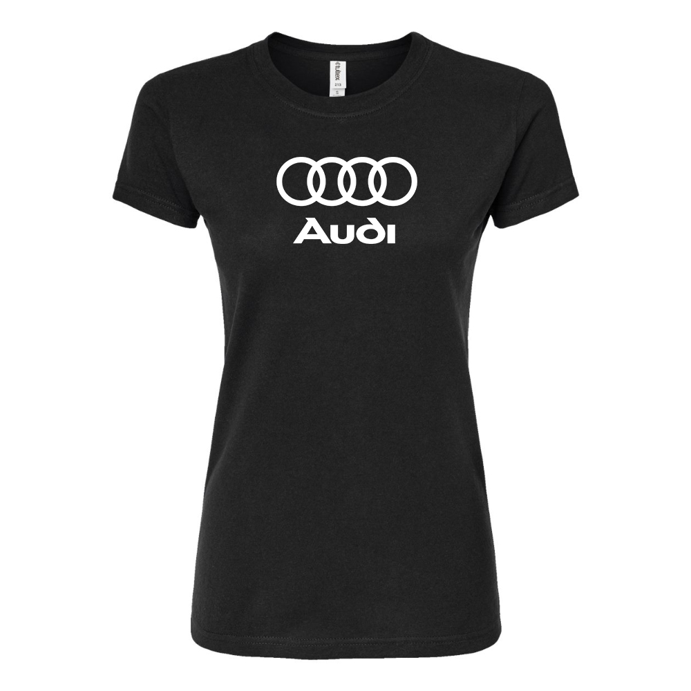 Women’s Audi Motorsports Car Round Neck T-Shirt