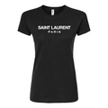 Women's  Saint Laurent Round Neck T-Shirt