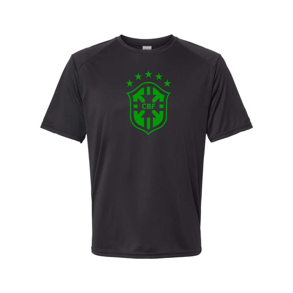 Men's Brazil Soccer Polyester T-Shirt