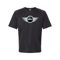 Youth Kids Mini Cooper Car Polyester T-Shirt