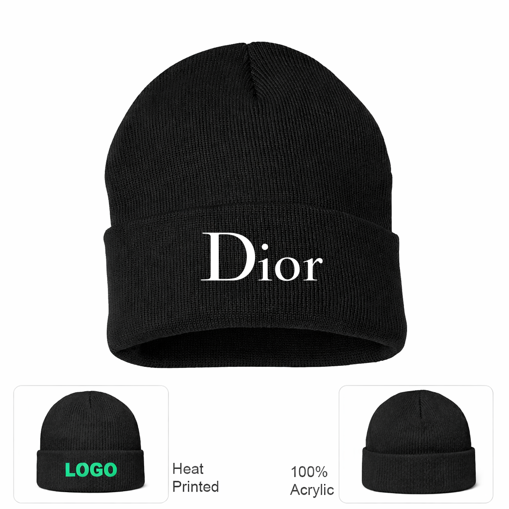 Dior Cuffed Beanie Hat