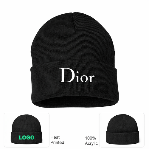 Dior Cuffed Beanie Hat