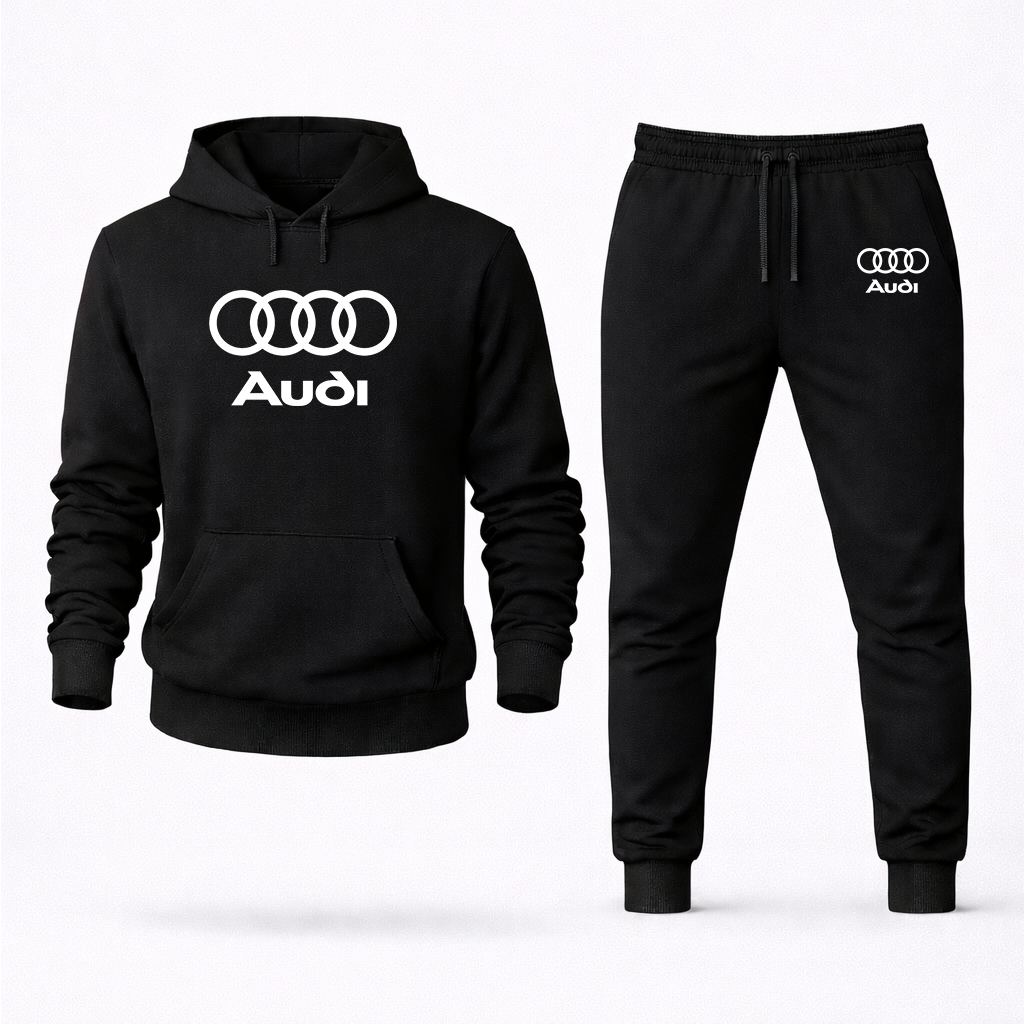 Men's Audi Car Hoodie Joggers Set