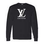 Men's Louis Vuitton Cotton Long Sleeve T-Shirt