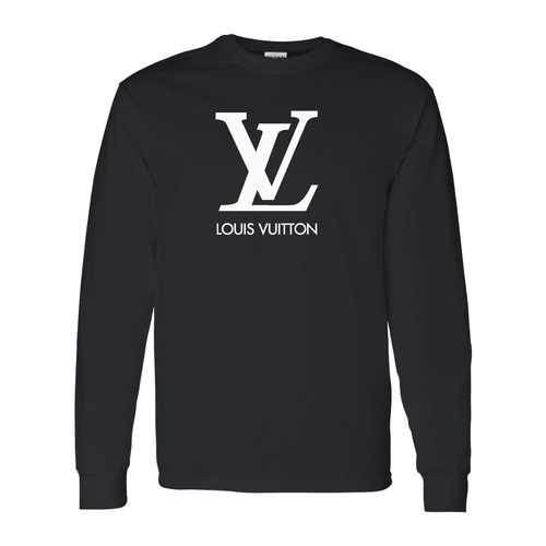 Men's Louis Vuitton Cotton Long Sleeve T-Shirt