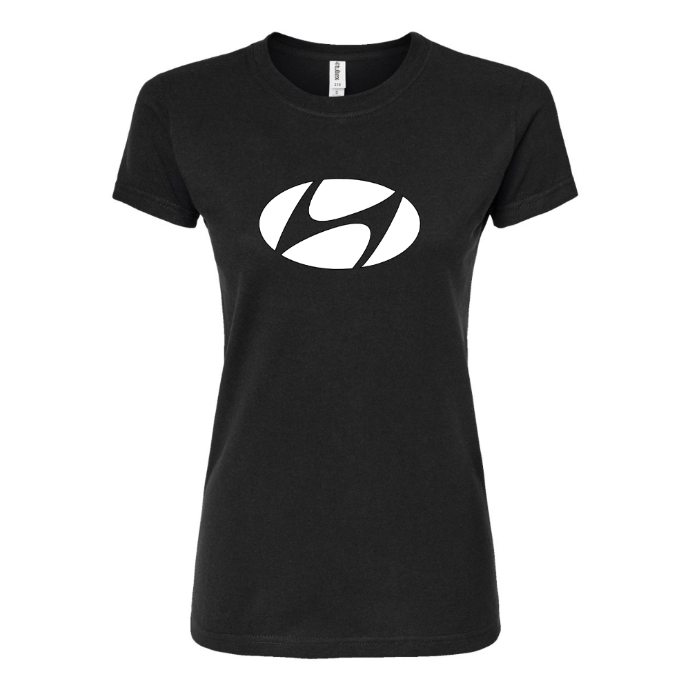 Women's Hyundai New Logo Car  Round Neck T-Shirt