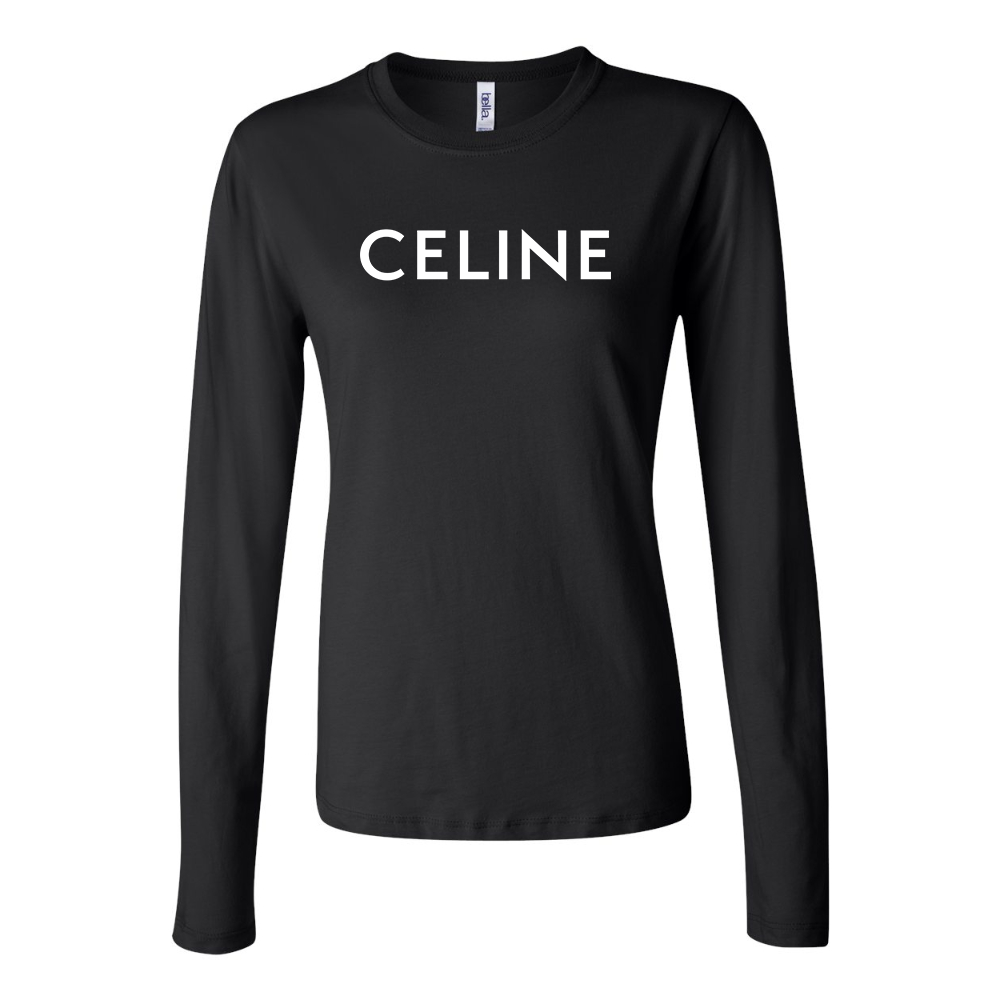 Women's Celine Long Sleeve T-Shirt