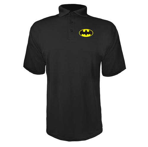Men's DC Comics Batman Superhero Polyester Polo