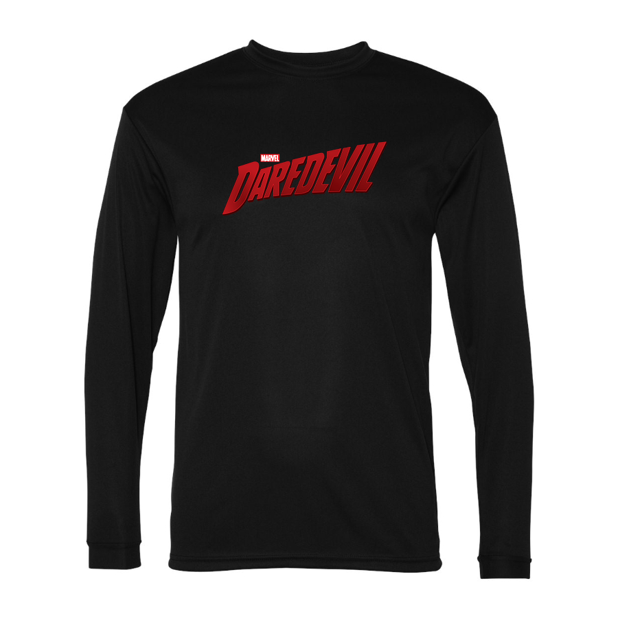Men’s Daredevil Marvel- C2 Sport - Polyester Long Sleeve T-Shirt - 5104