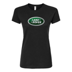 Women’s Land Rover Car Round Neck T-Shirt