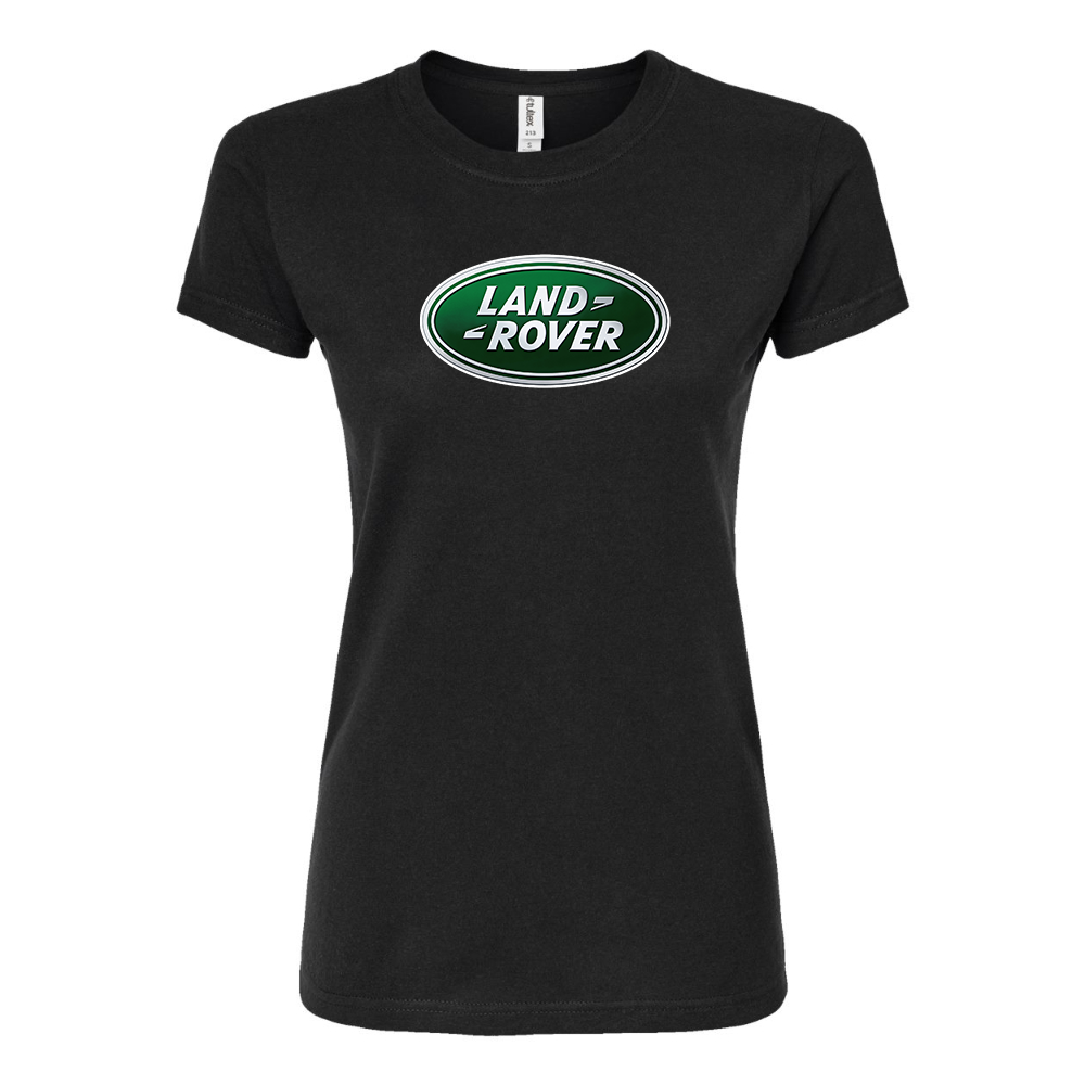 Women’s Land Rover Car Round Neck T-Shirt