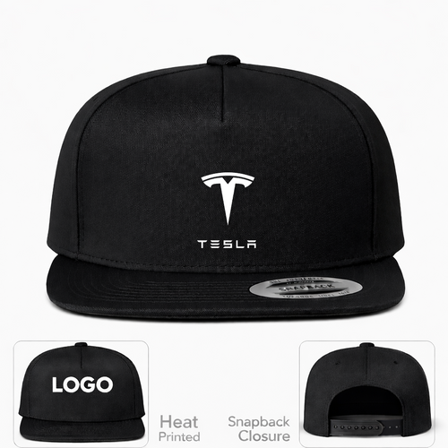 Tesla Motorsports Car Snapback Hat