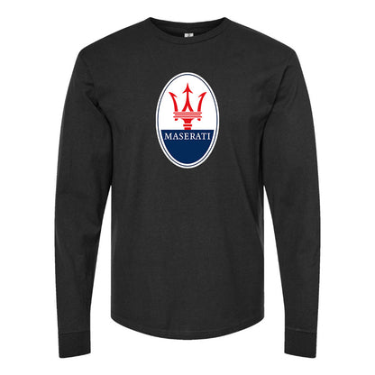 Youth Kids Maserati Car Long Sleeve T-Shirt