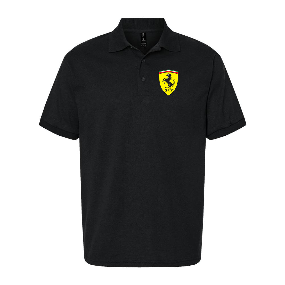 Men’s Ferrari Motorsport Car Dry Blend Polo