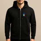 Men's Italy National Soccer Team Zipper Hoodie