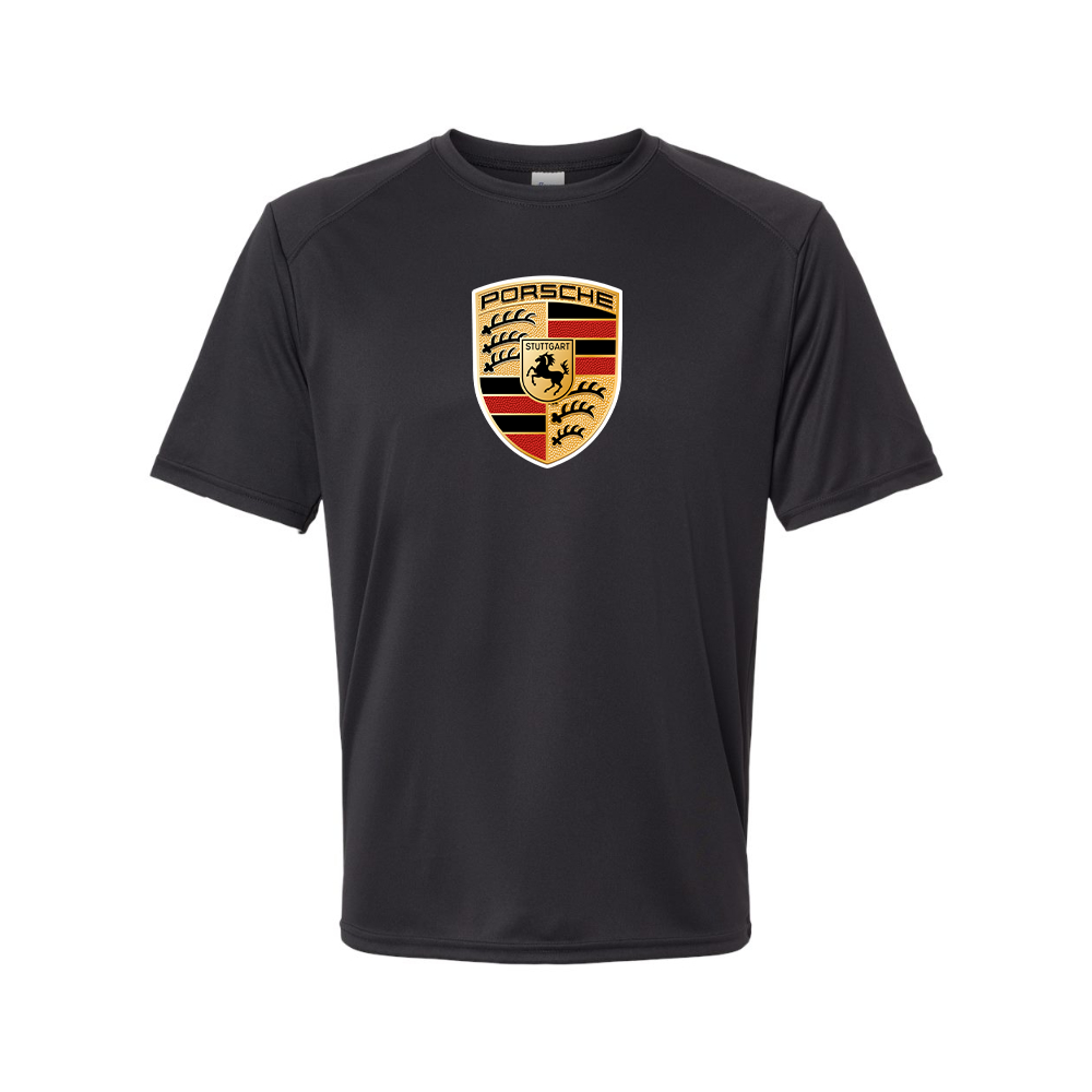 Men’s Porsche Car Polyester T-Shirt