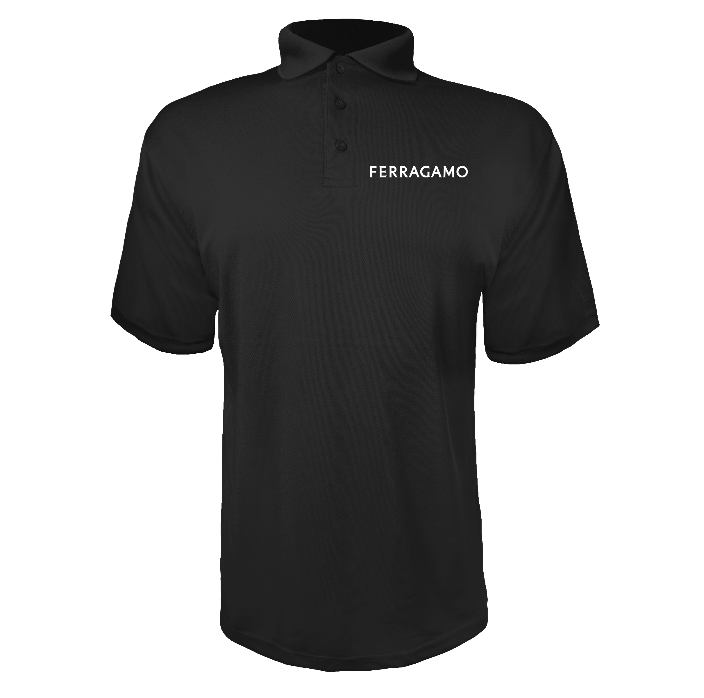 Men's Ferragamo Polyester Polo