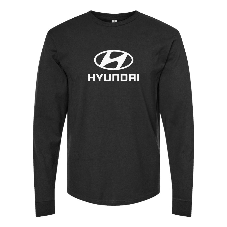 Youth Kids Hyundai Car Long Sleeve T-Shirt