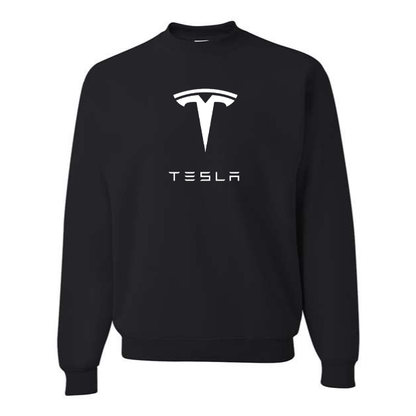 Men’s Tesla Motorsports Car Crewneck Sweatshirt