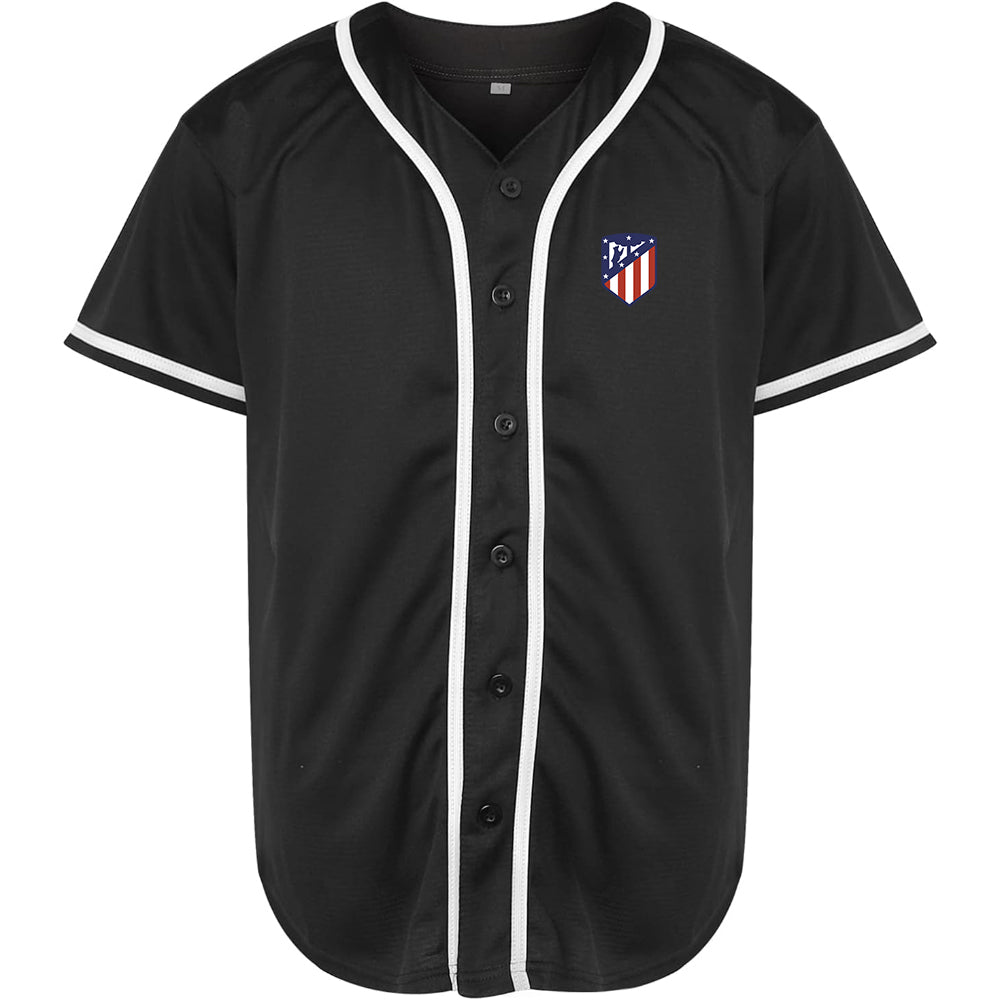 Men's Atletico Madrid FC Baseball Jersey