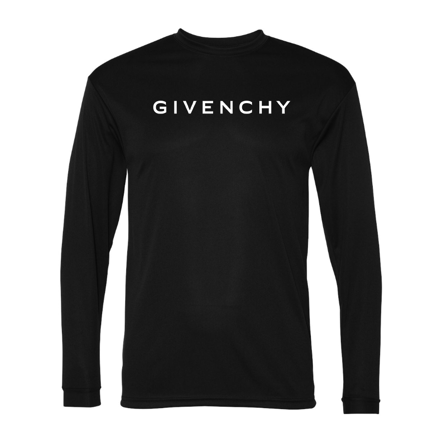 Men's Givenchy Polyester Long Sleeve T-Shirt