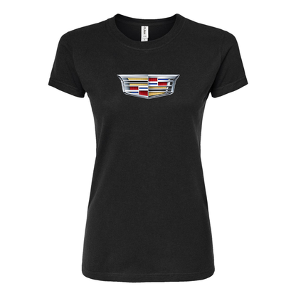 Women’s Cadillac Car Round Neck T-Shirt