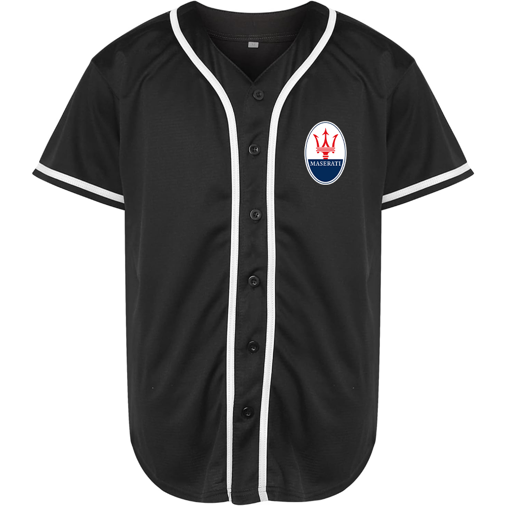 Men’s Maserati Car Baseball Jersey