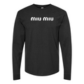 Men's Miu Miu Cotton Long Sleeve T-Shirt