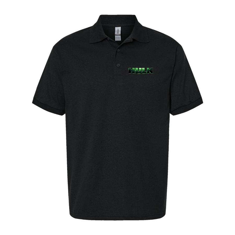 Men's The Hulk Marvel Superhero Dry Blend Polo