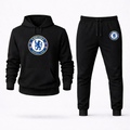 Men's Chelsea Soccer Logo Hoodie Joggers Set
