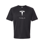 Youth Kids Tesla Motorsports Car Polyester T-Shirt