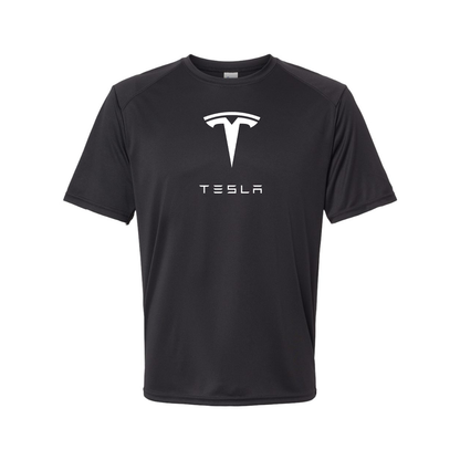 Youth Kids Tesla Motorsports Car Performance T-Shirt